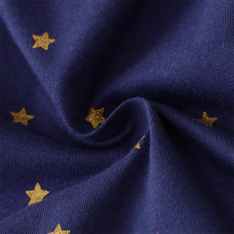 Christmas Elk Girls Knitted Dress