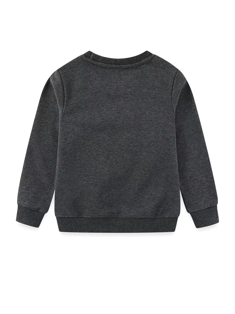 Gray Rocketr Print Children's Sweatshirt