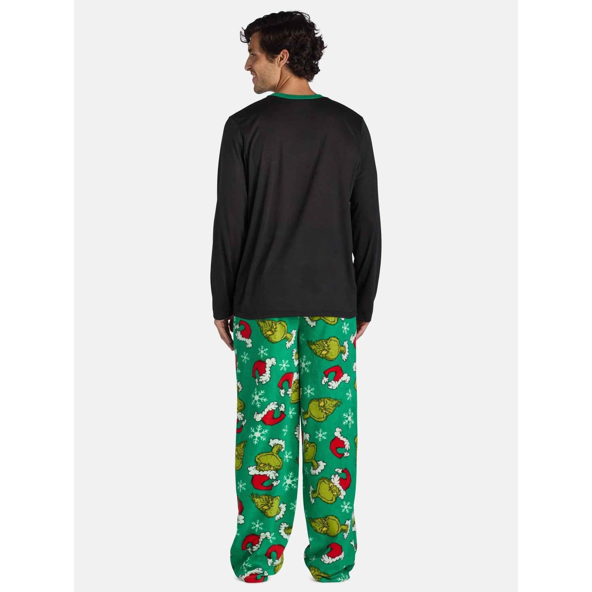 Black and Green Grinch Matching Family Christmas Pajamas