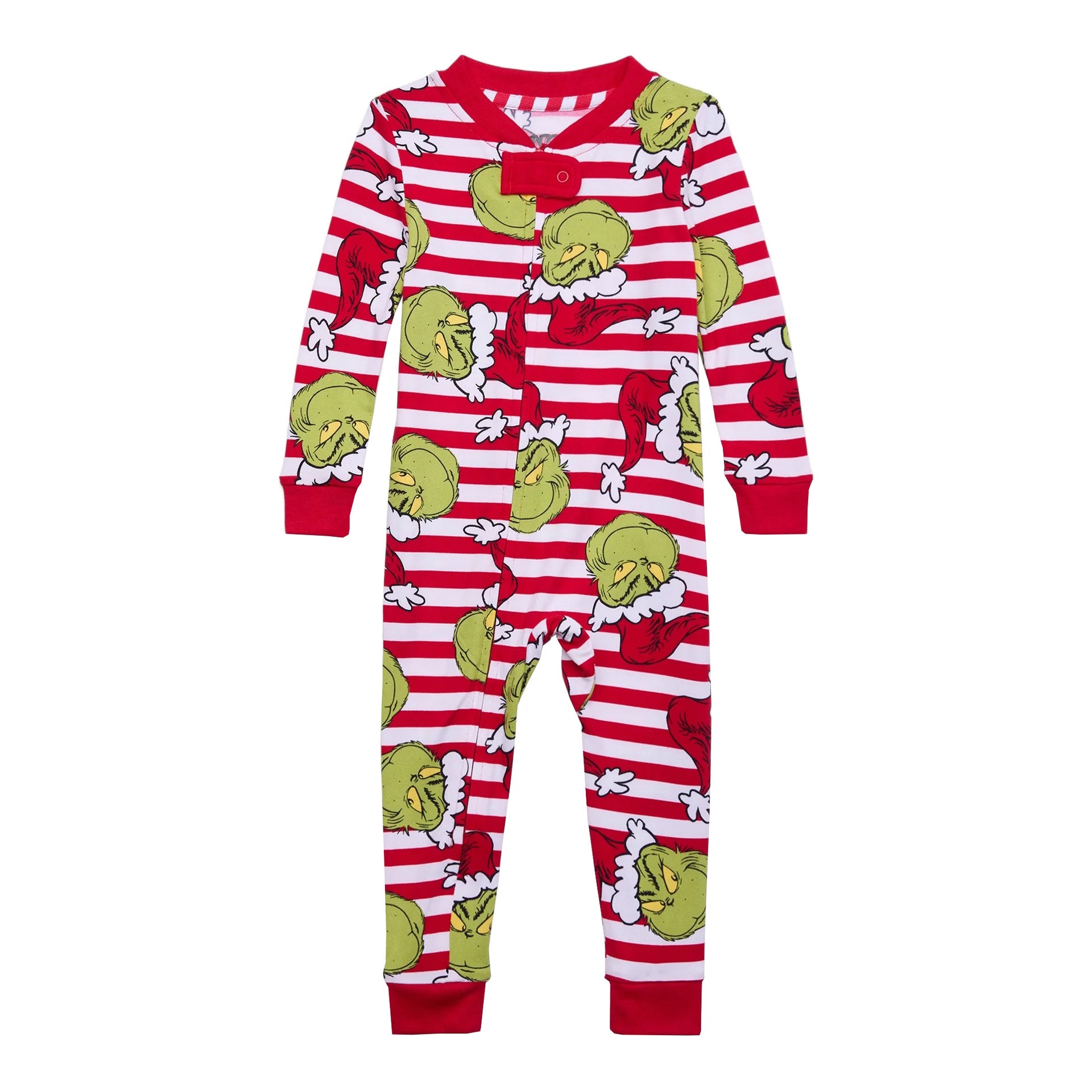 Go Grinch Matching Family Christmas Pajamas-Dog Pajamas Included