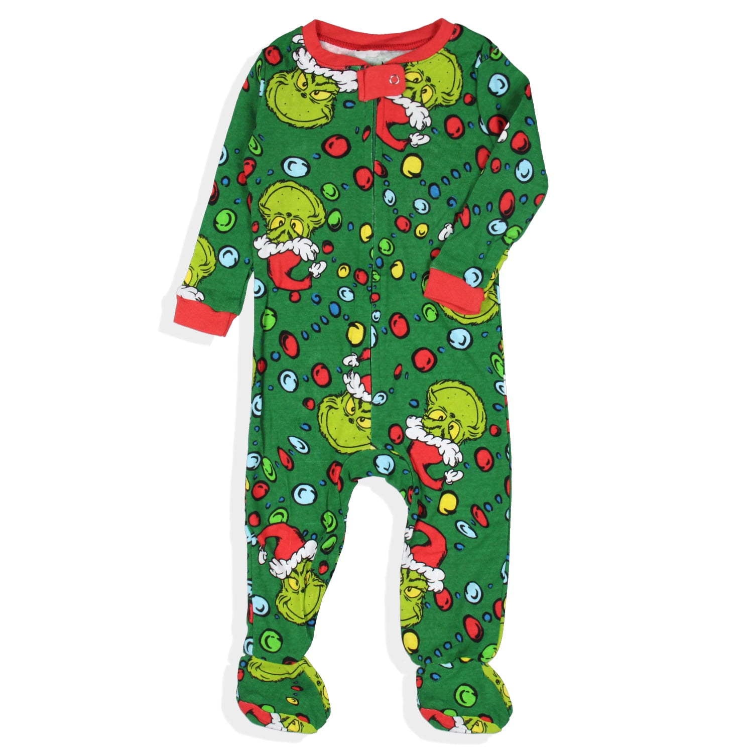 Red and Green Christmas Character Matching Family Christmas Pajamas