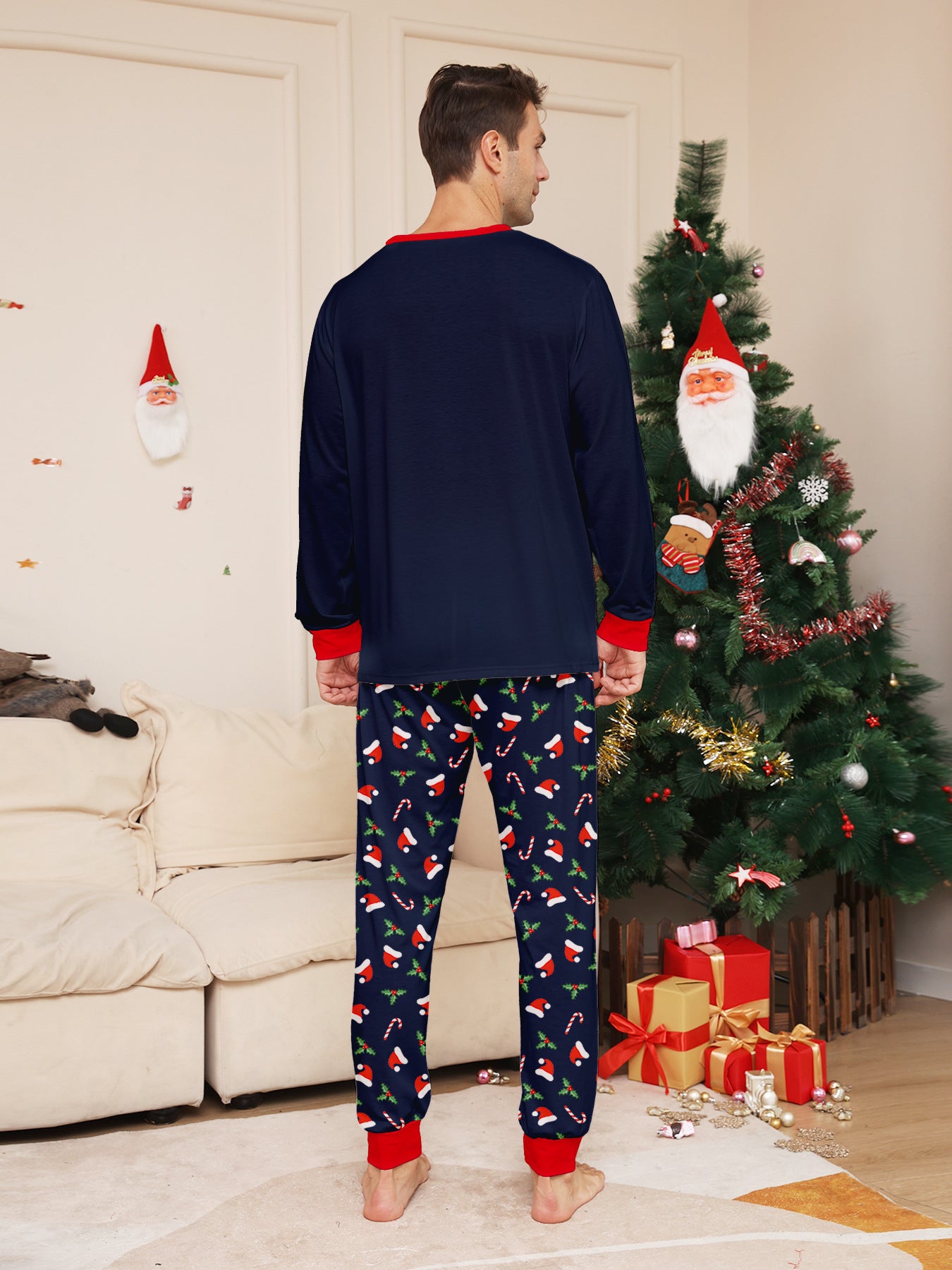 Blue Holidy Matching Family Christmas Pajamas | Adults, Kids & Dog Pajamas