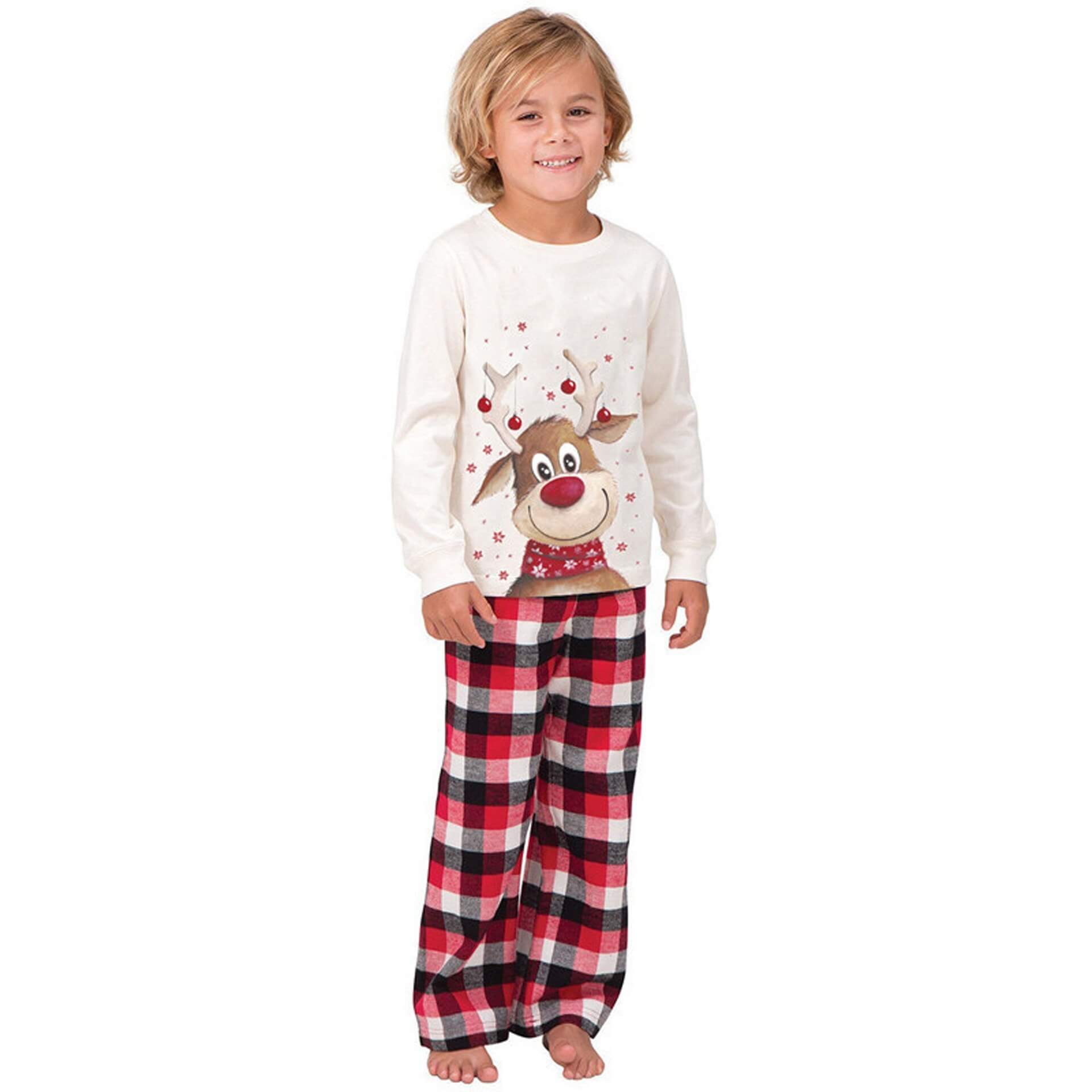Class Reindeer Matching Family Christmas Pajamas