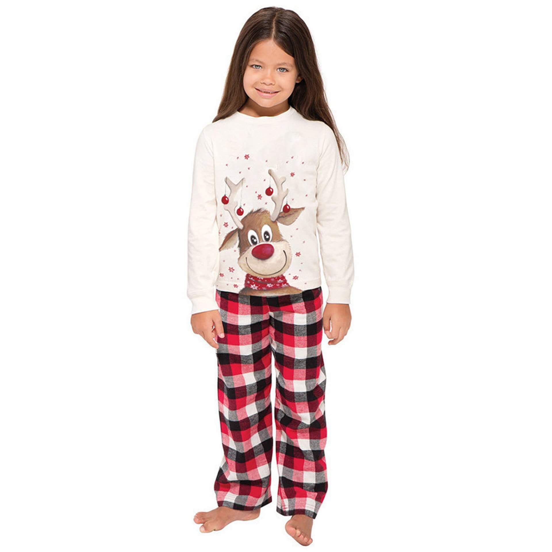 Class Reindeer Matching Family Christmas Pajamas
