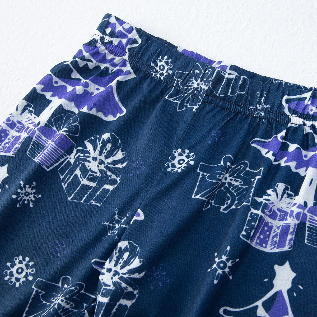 Joy World Pattern Matching Family Christmas Pajamas