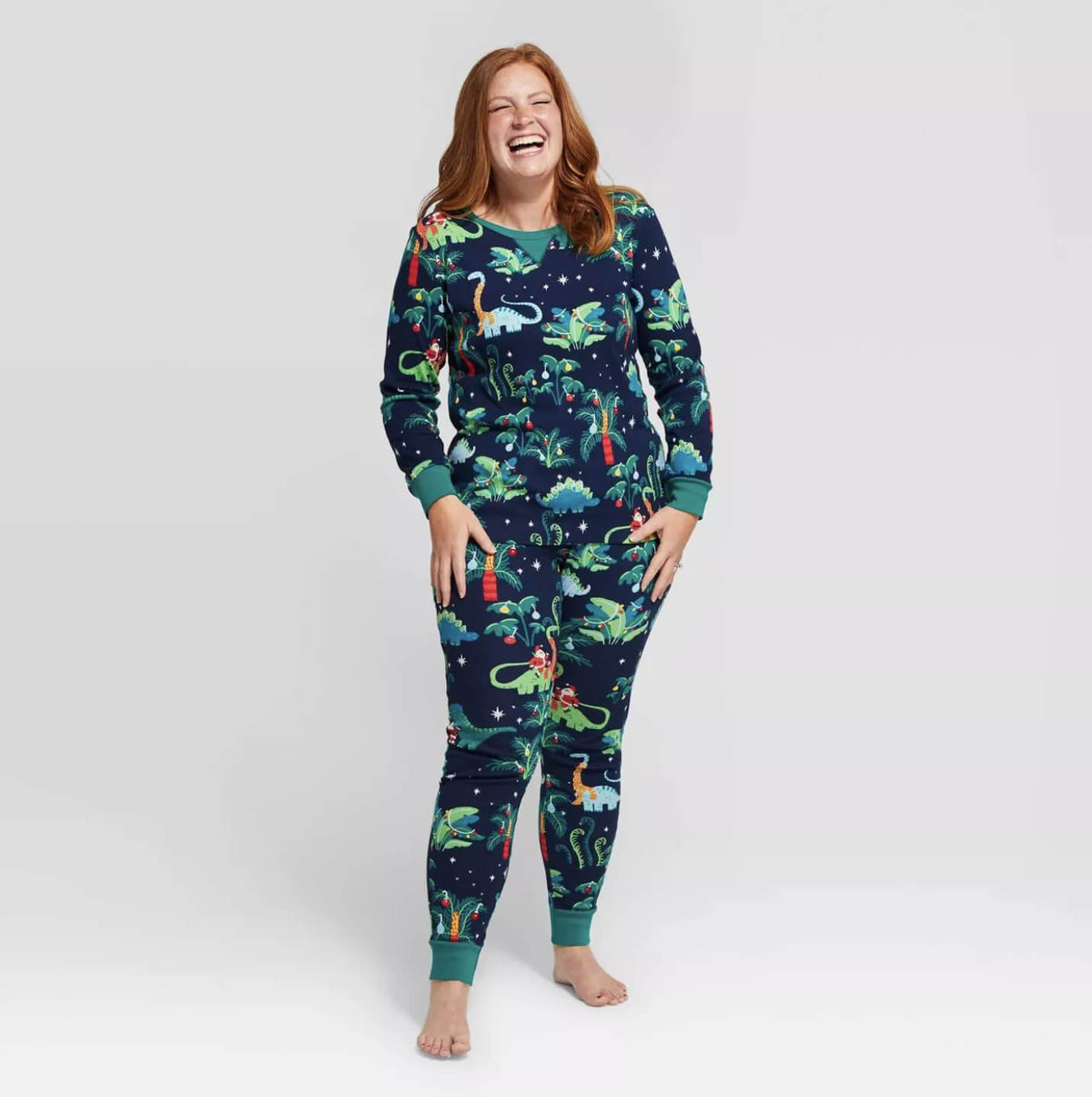 Christmas Dinosaur Kids Pajamas – Matching Holiday Sleepwear for Boys and Girls