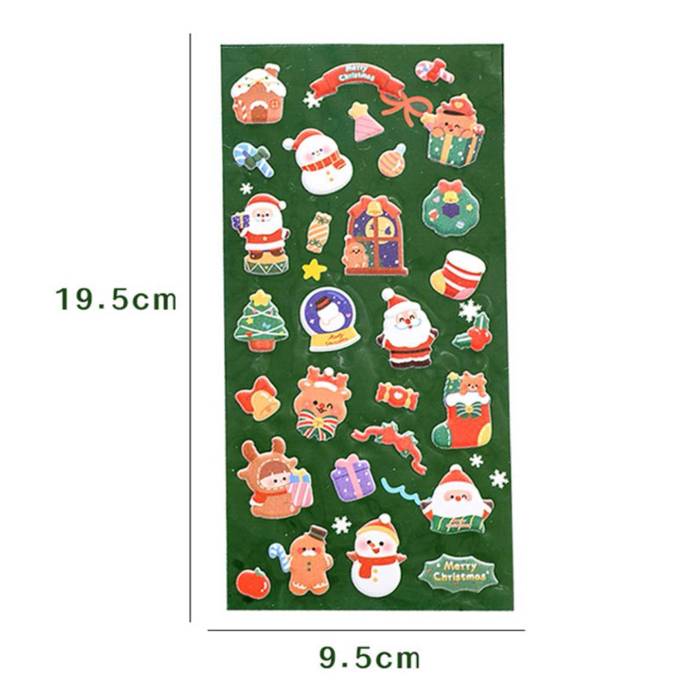 Cute Christmas element stickers