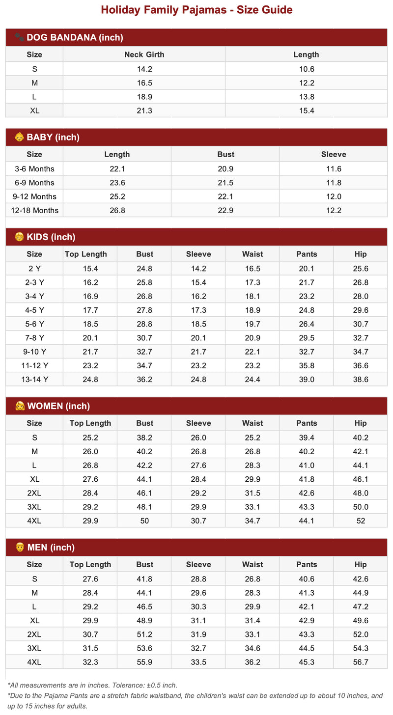 Size Guide 1