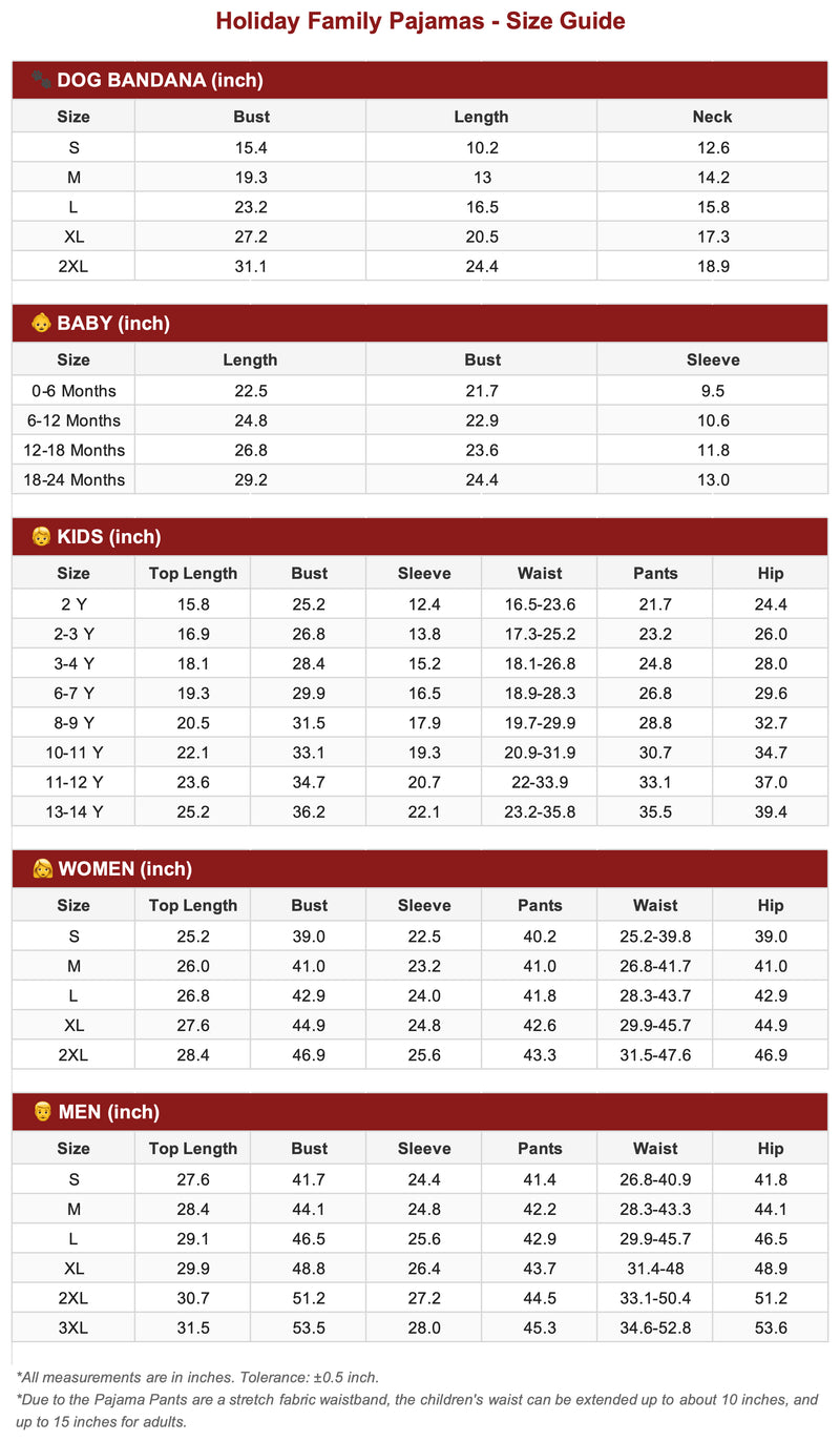 Size Guide 1