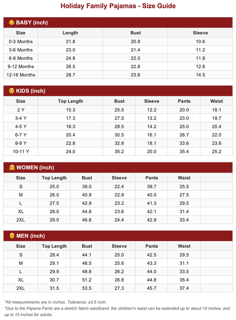 Size Guide 1