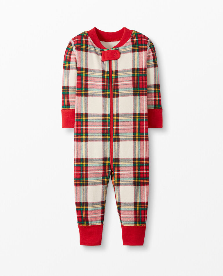 Mixed color plaid Matching Family Christmas Pajamas-Dog Pajamas Included