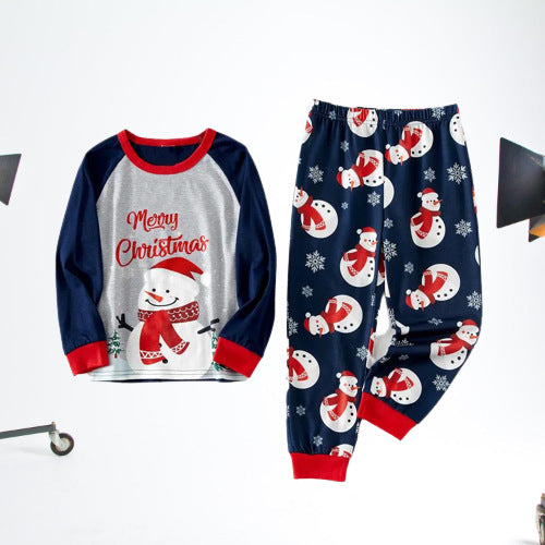 Cute Snowman Christmas Pajamas Women – Adults Matching Holiday Sleepwear