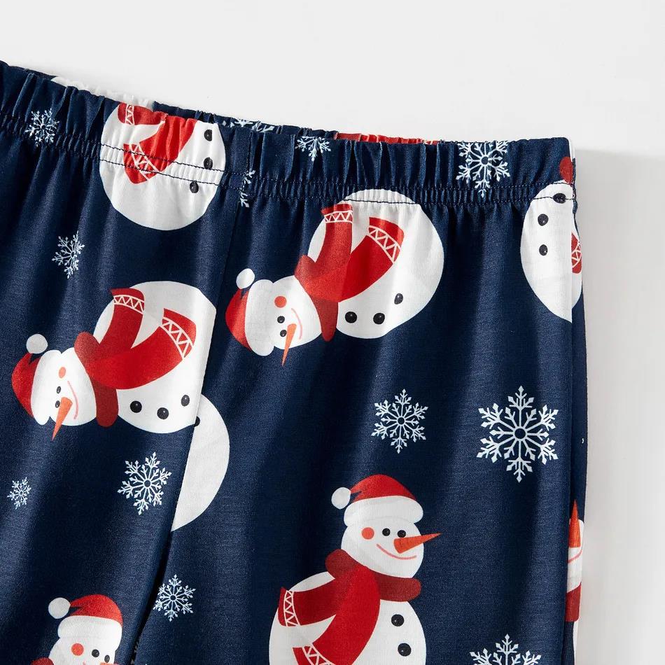 Cute Snowman Dog Christmas Pajamas – Matching Pet Holiday Outfit to Match the Family